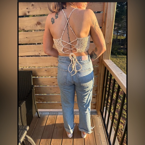 Hand crochet bra top - Picture 4 of 4